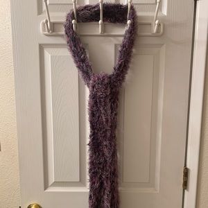 Purple Steve Madden Fringe Scarf